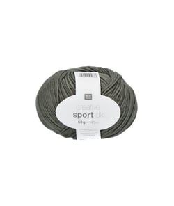 Coton à tricoter CREATIVE SPORT DK - Rico Design 18 Gris