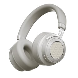 Casque Audio Sans Fil Réduction De Bruit Active Pour Jeux Haute Qualité Sonore Marron YONIS