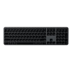 Satechi Clavier AZERTY Sans Fil Bluetooth pour MacOS / PC Modèle SlimEX3 Noir