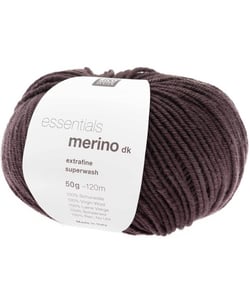 Fil de laine à tricoter ESSENTIALS MERINO DK - Rico Design 85 Violet
