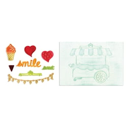 Gabarit de découpe pour machine Sizzix - Sweet Shoppe - Rachael Bright