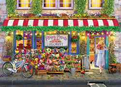 Puzzle 1000 pièces - Plush Petals Flower Shop - Eurographics