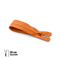 Fermeture éclair Z49 - PRESTILON 4 mm 30 cm - Séparable