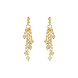 Boucles d'oreilles Elyssa en pierres Péridot - Sloya