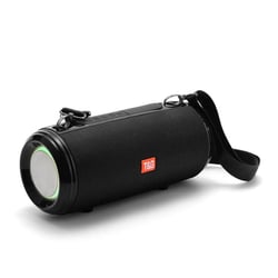 Enceinte Bluetooth Portable Étanche Lumière RGB Autonomie 10h Fonction TWS Noir YONIS