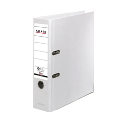 Classeur à levier Papier kraft A4 RECYCOLOR - Blanc - x 20 - Falken