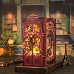 Book Nook Kit DIY Figured'Art 281 pièces - La Bibliothèque de la Sagesse - Diorama Maquette à construire
