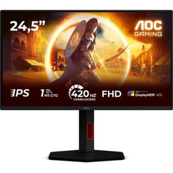 Écran Gamer AOC G4 - 25G4KUR - Noir, Rouge - 62,2 cm