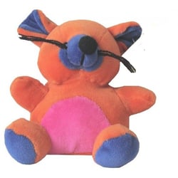 Hochet peluche souris - doudou enfant - jouet d'eveil