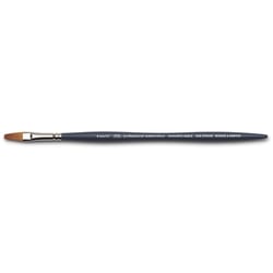 Pinceau plat court 6mm aquarelle professionnelle Winsor & Newton