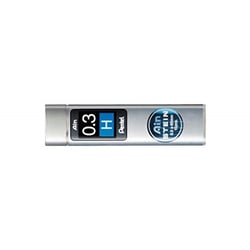 Pentel Mines fines pour porte-mines AIN STEIN C273, dureté H , 0.3mm