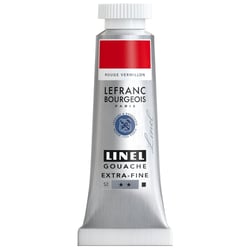 Gouache - Extra-fine - Rouge vermillon - 395 - Lefranc Bourgeois - Linel - 14ml