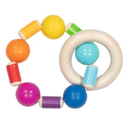 Hochet flexible arc-en-ciel - Goki