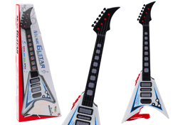 Guitare Électrique Blanche Pour Enfants Avec Lumières Et Mélodies