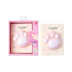 Carnet de Notes Kawaii Girly Squishy - Patte de Chat