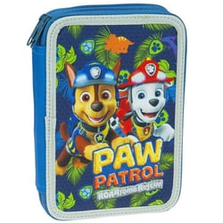Trousse garnie Pat Patrouille Jungle 20 CM - 2 compartiments