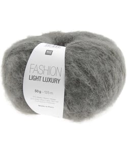 Pelote d'alpaga et laine Fashion Light Luxury - Rico Design 46 Vert Olive