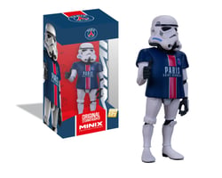 Minix - Football Stars #267 - PSG - Stormtrooper Fan - Figurine à Collectionner 12 cm