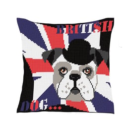 LUC - Kit coussin demi-point British dog