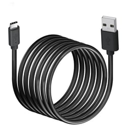 Motorola Câble USB vers USB-C Noir 1m pour Téléphone, Produit officiel Noir