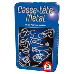 Boite de 8 Casses tête en métal