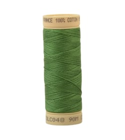 Bobine fil coton 90m fabriqué en France - Vert menthe C48