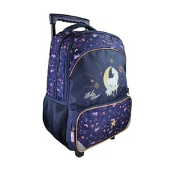 Sac à roulettes 38 cm – BELLA SARA CELESTE – Bleu Nuit – 2 compartiments