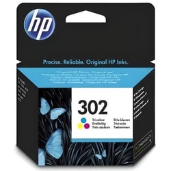 302 Cartouche d'encre trois couleurs authentique (F6U65AE) pour  DeskJet 2130/3630 et  OfficeJet 3830