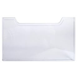 Plaque de recouvrement horizontal A4 - Cristal - Exacompta