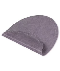 Lot de 2 Renforts imitation daim thermocollant 9,5 x 14,5 cm - Prym Gris Clair