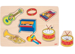 Puzzle sonore instruments de musique - Goki