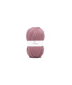 Fil de laine à tricoter Creative Soft Wool Aran - 100GR - Rico Design 13 Rose