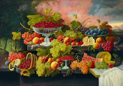Puzzle 1000 pièces - Severin Roesen - Still Life, 1867 - Bluebird Puzzle