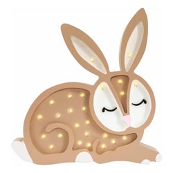 Lampe Veilleuse Lapin Chocolat - Little Lights