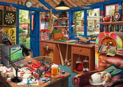 Puzzle 1000 pièces - Secret Puzzle - Atelier du Père - Schmidt Spiele