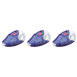 Ruban correcteur TESA ecoLogo - Lot de 3 - 4,2 mm x 14 m - Rechargeable - Plastique recyclé
