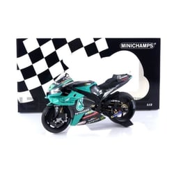 Voiture miniature de collection - MINICHAMPS - YAMAHA YZR-M1 - Échelle 1/12 - MotoGP 2021 - Bleu/Noir