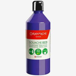 Peinture gouache - Violet - Mat - 500ml - Caran d'Ache - Gouache Eco
