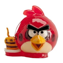 Dekora - Bougie Angry Birds 6 cm