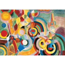 Hommage à Blériot de Delaunay - Puzzle Michèle Wilson