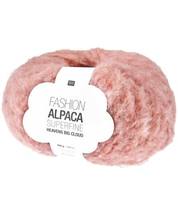 Fil de laine à tricoter Fashion Alpaca Superfine Heavens Big Cloud - 100GR - Rico Design 07 Coucher de soleil