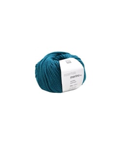 Fil de laine à tricoter ESSENTIALS MERINO DK - Rico Design 30 Bleu