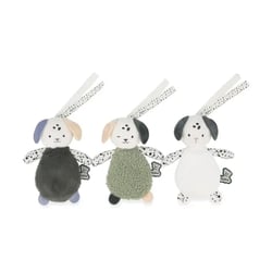 Doudous Sensoriels Chiots   Set de 3 Jouets d Eveil