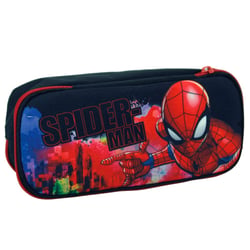 Trousse Rectangulaire Spiderman Get Ready 23 CM - 2 compartiments