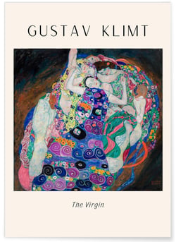 Affiche Gustav Klimt « The Virgin » | A3 : 29,7x42cm