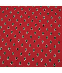 Tissu coton fleurs de lavande de 150 cm de largeur Rouge vendu par 50 cm