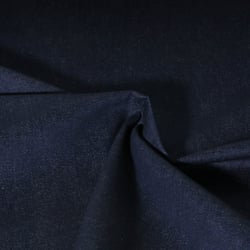 Tissu Jeans Denim Nims uni Bleu marine