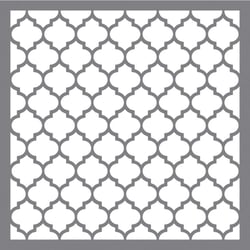 Pochoir Alvéoles classiques, 30,5x30,5cm, 1pce.
