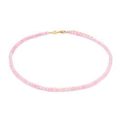 Collier Serena en pierres Quartz Rose - Sloya