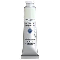 Peinture à l'huile - Extra-fine - Blanc d'argent - 911 - Lefranc Bourgeois - 40ml